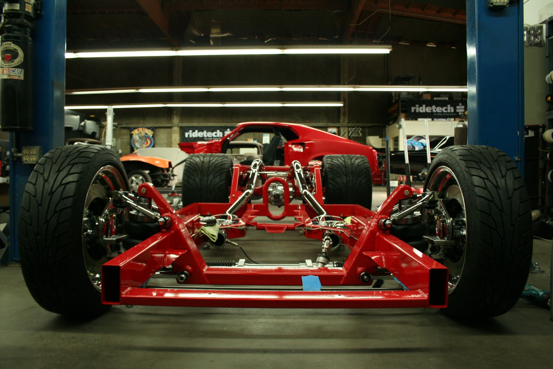 One-off BSI chassis on RideTech air suspension