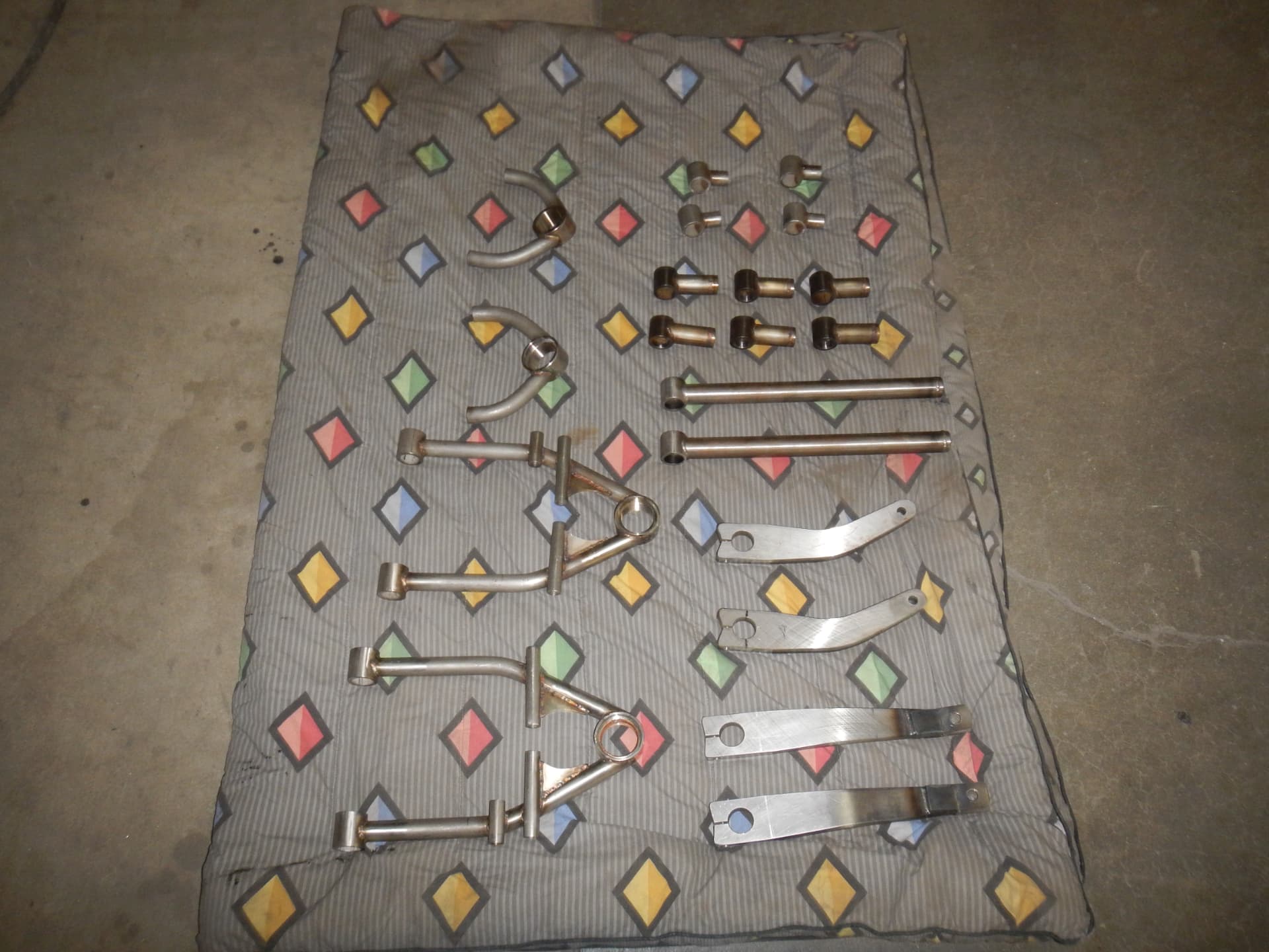 Fabricated suspension components
