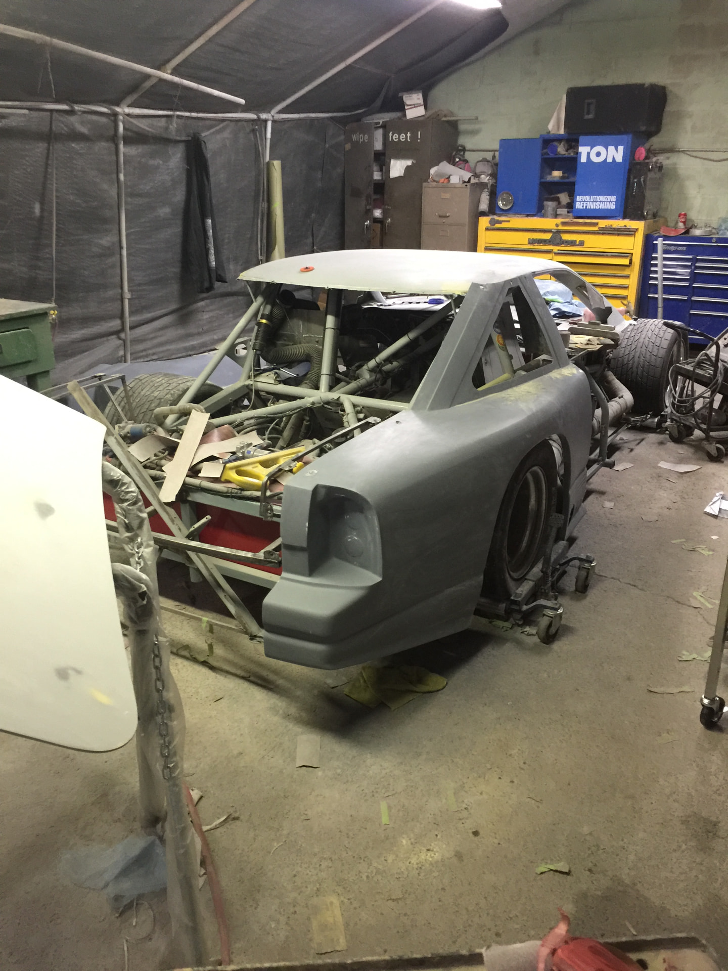 Body restoration and primer preparation