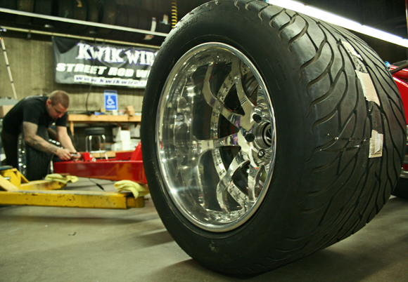 Rushforth Rated X wheel on Mickey Thompson rubber