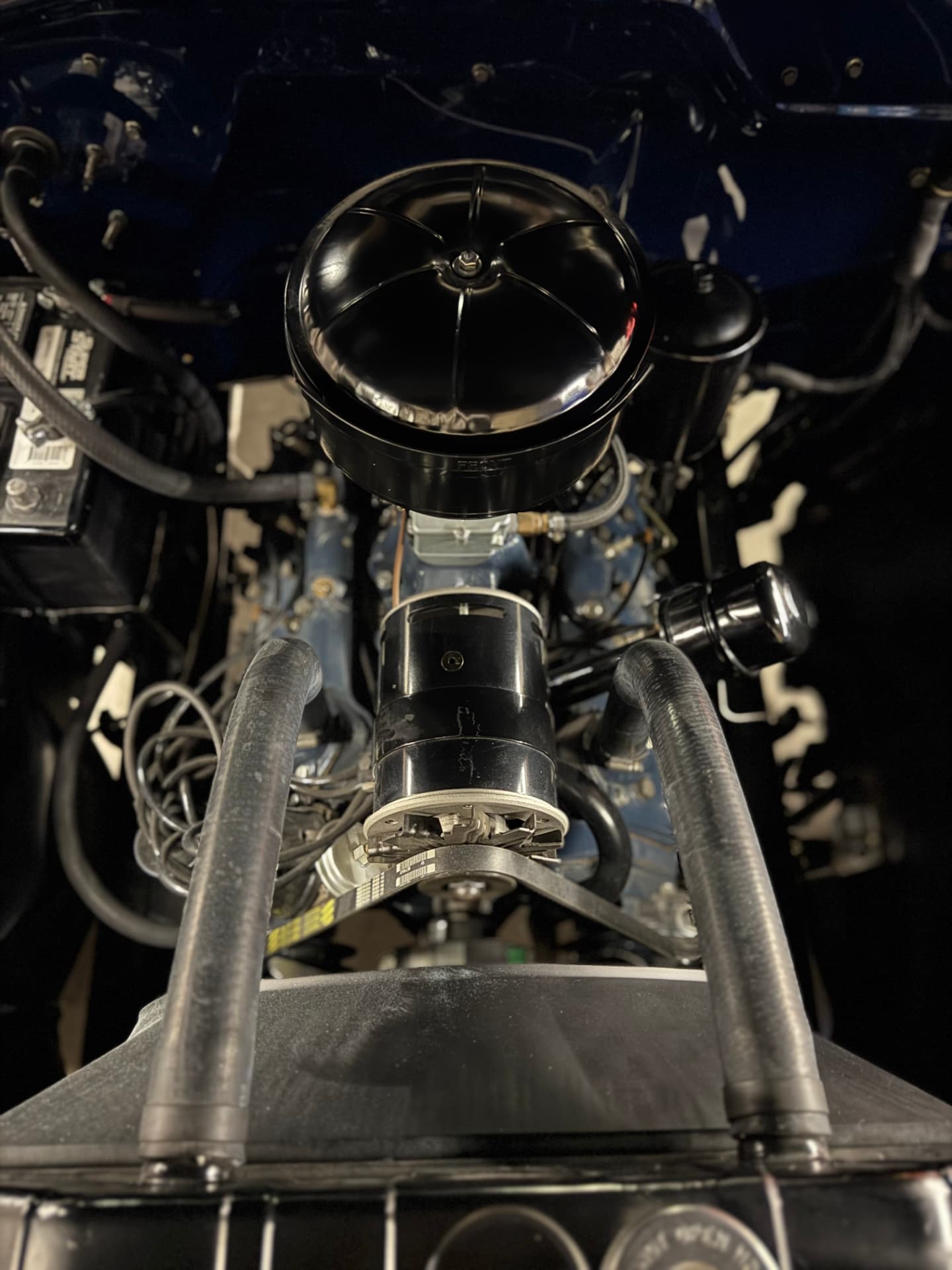 Restored flathead engine detail