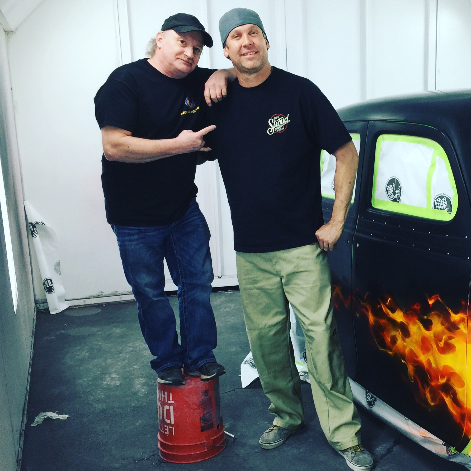 Carl's Jr. Plymouth in the paint shop