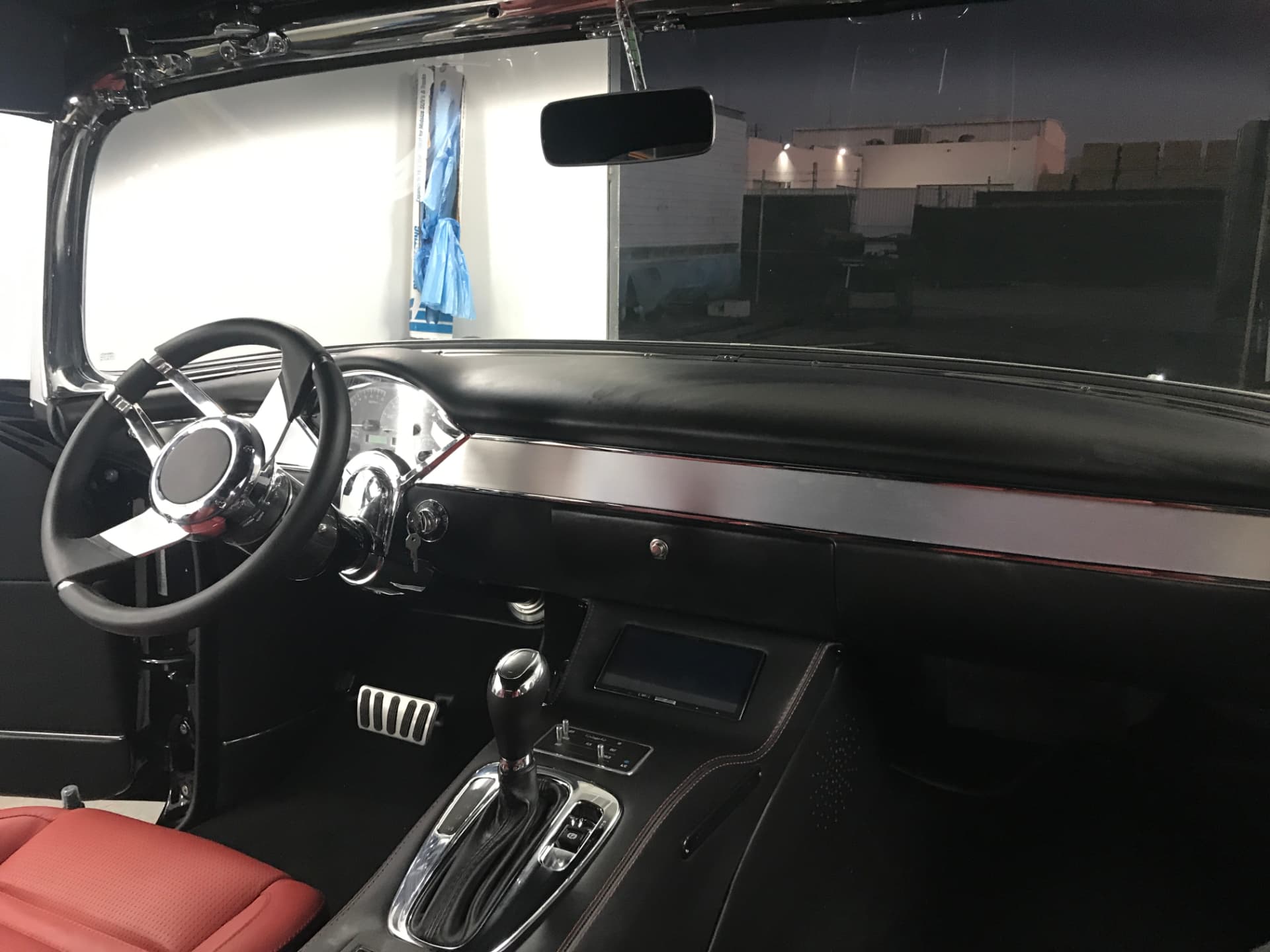 Finished custom interior and dashboard