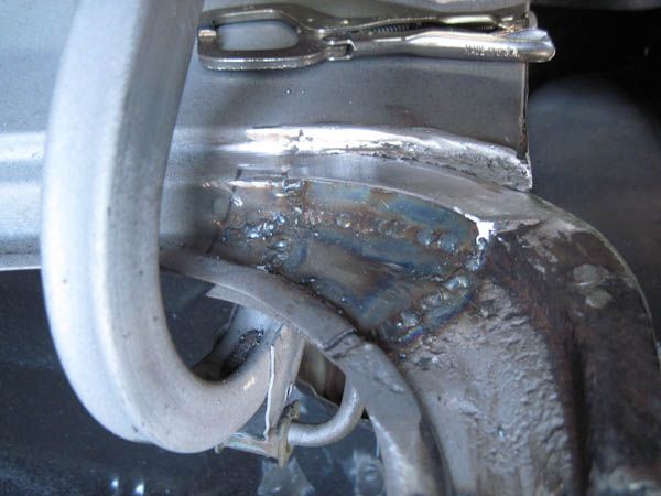 Wheelhouse metal repair and welding