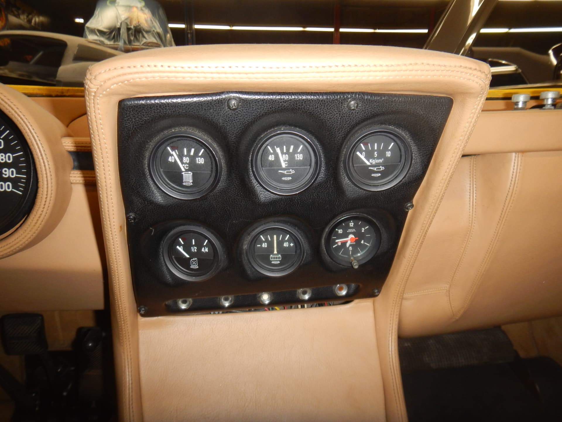 Restored dashboard and instrument gauges