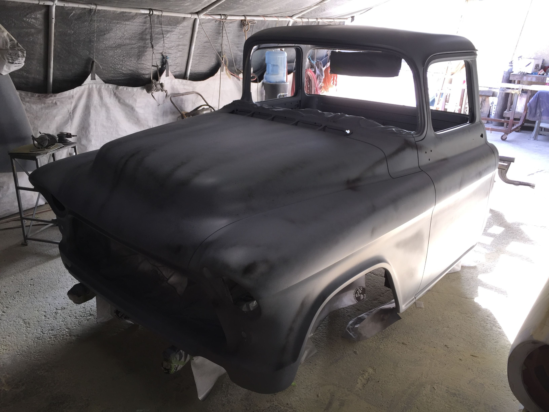 Body in primer