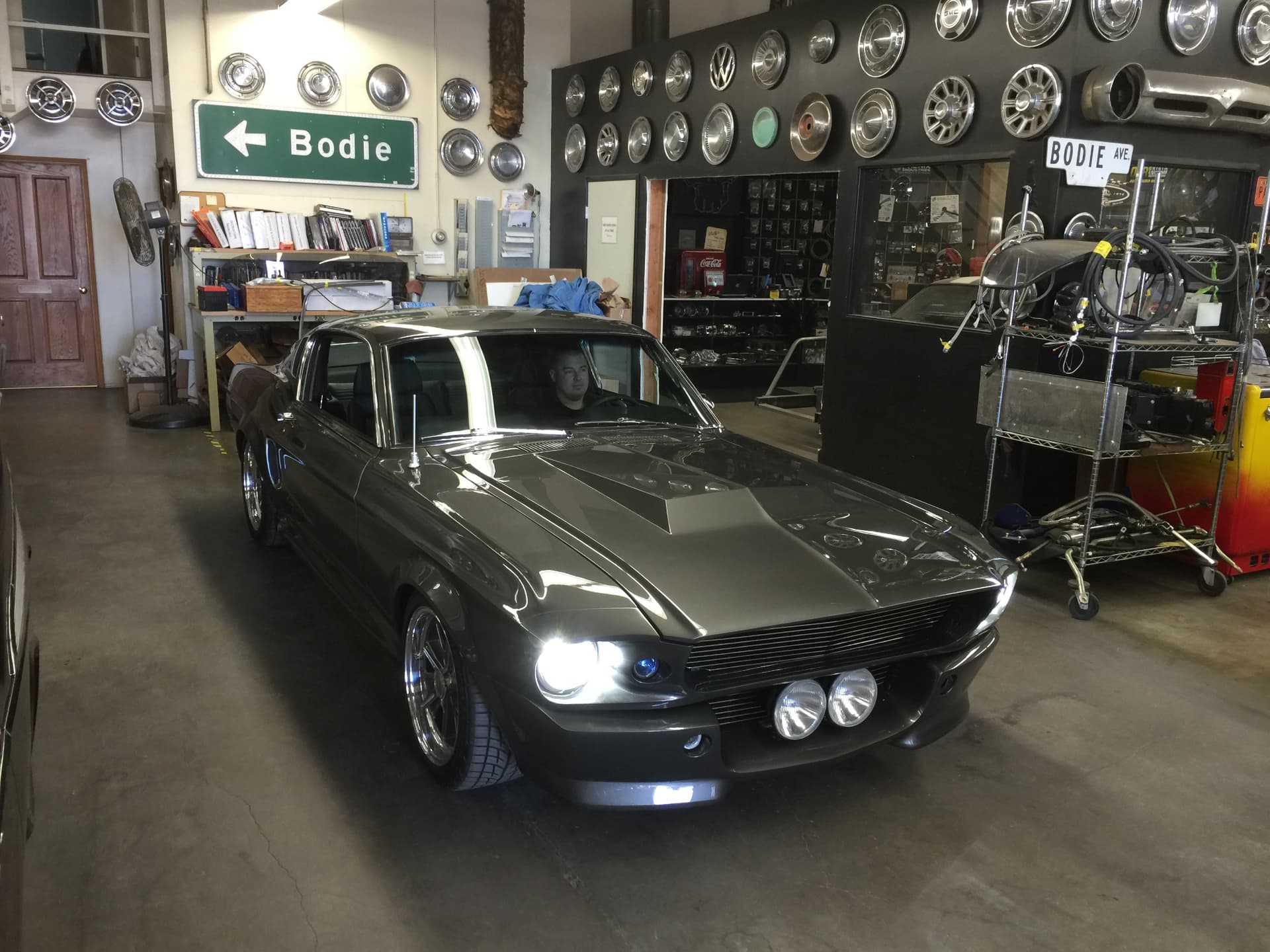 Finished fastback in the BSI shop
