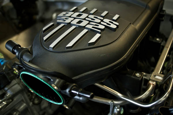 Boss 302 intake detail