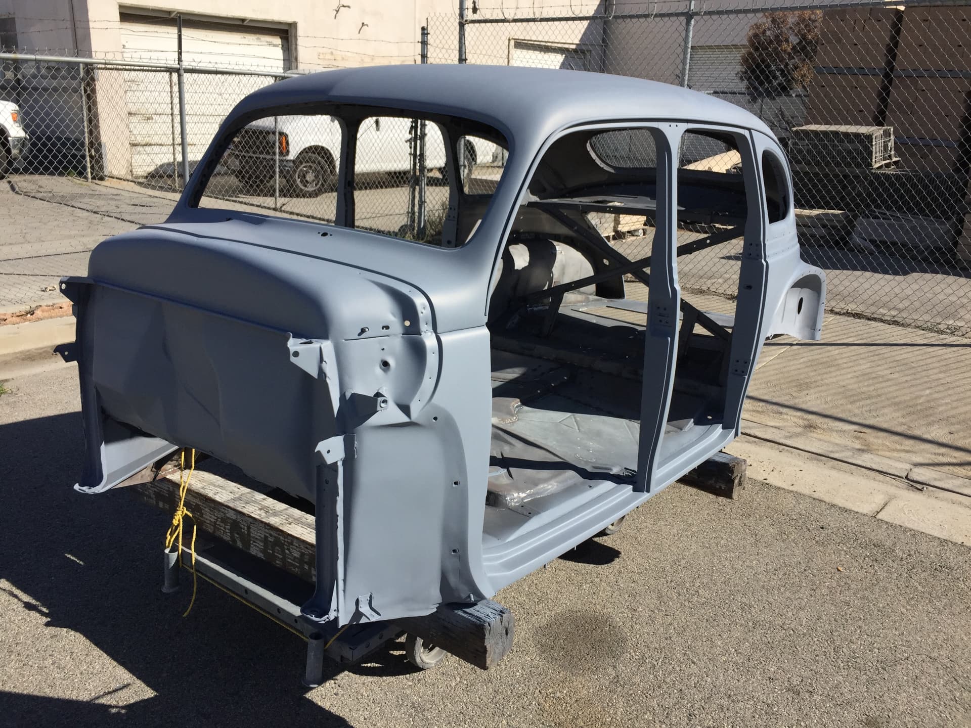 Body restoration in primer