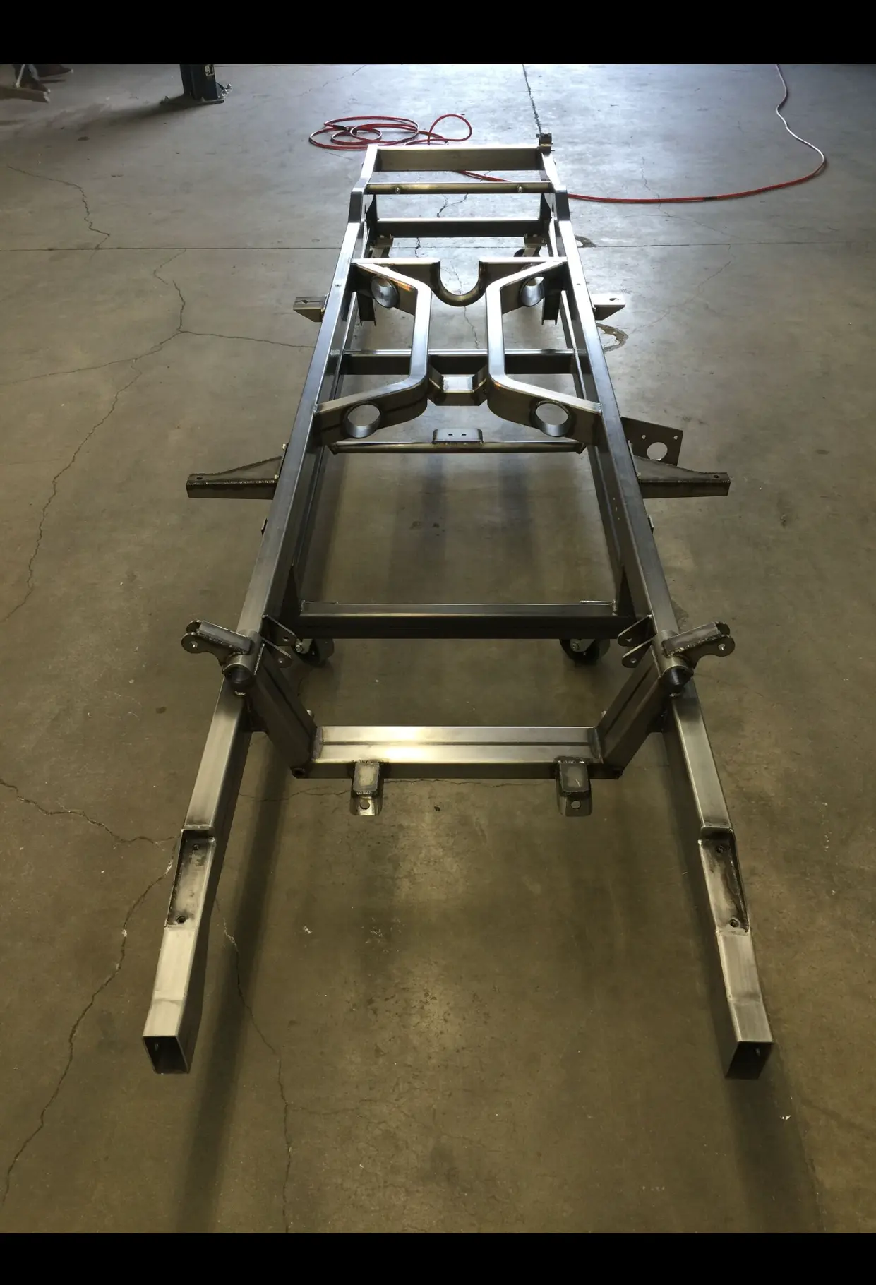 Bare frame fabrication on the shop floor