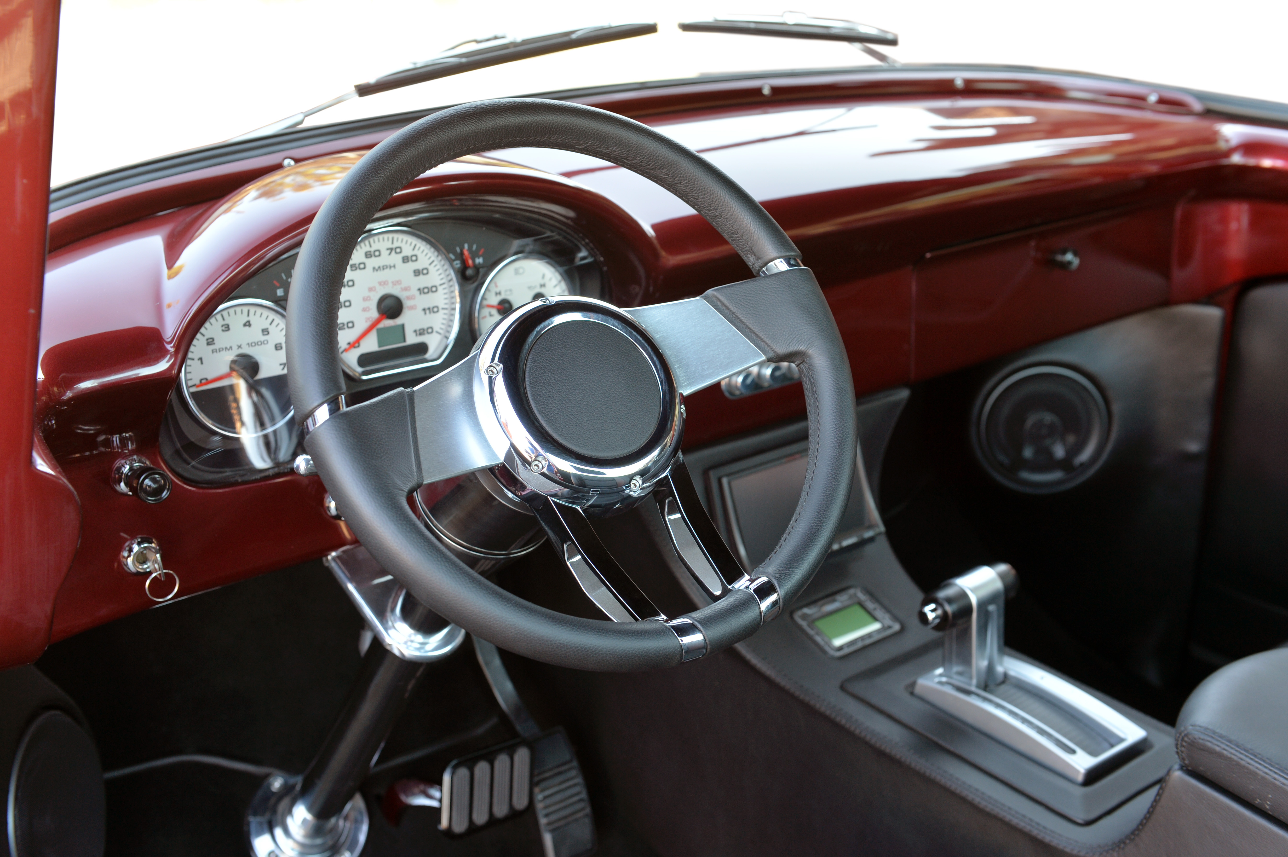 Larger rear window opens up sight lines