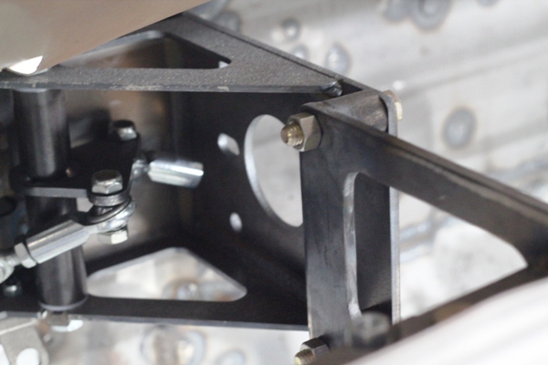 Custom suspension bracketry