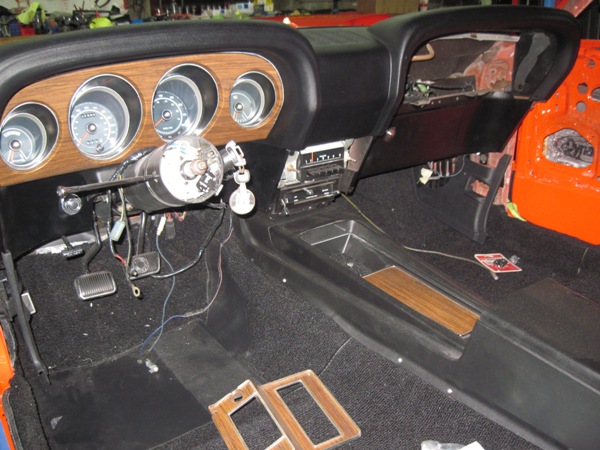 Black interior, high-back buckets