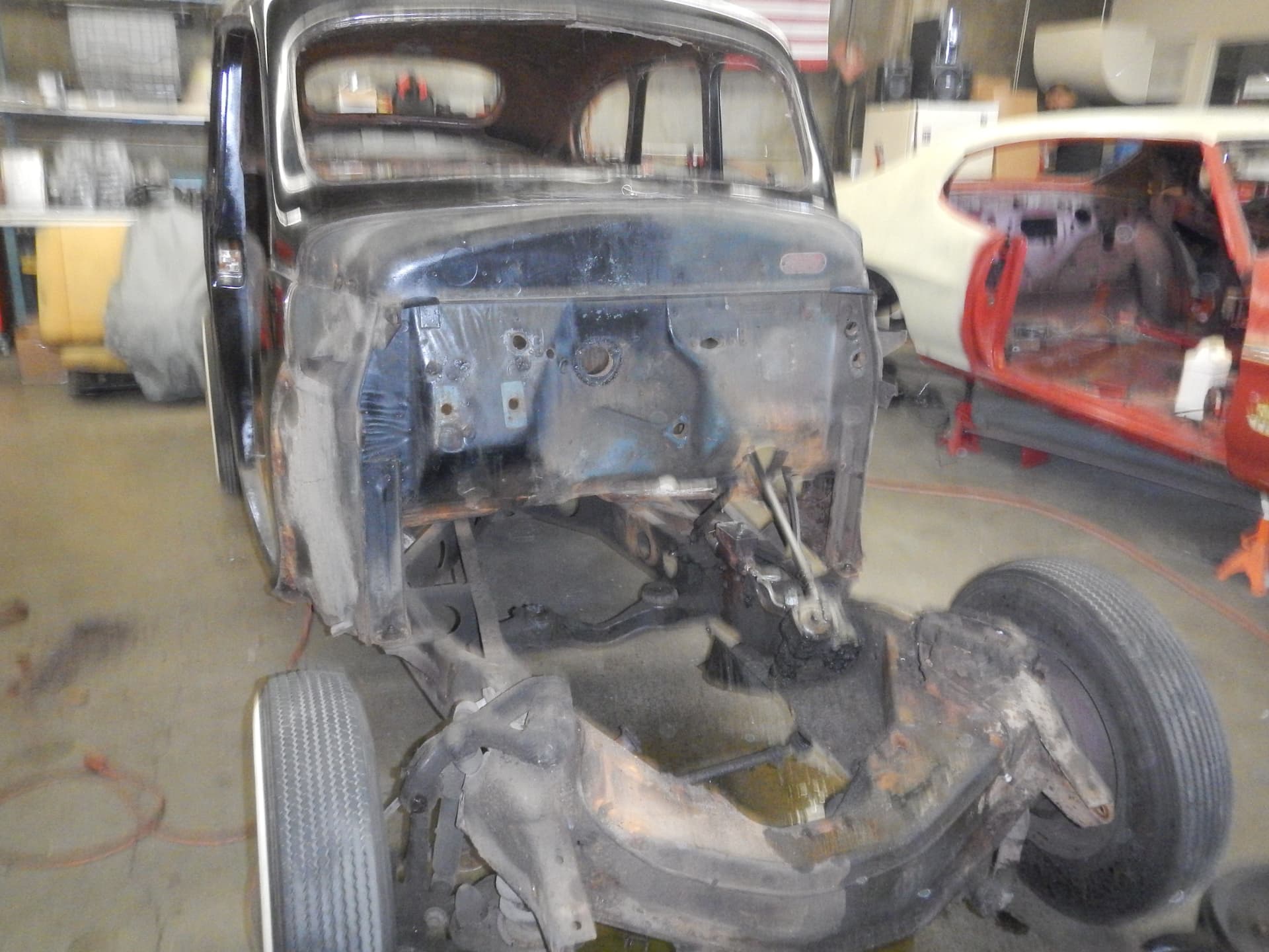 Front-end disassembly