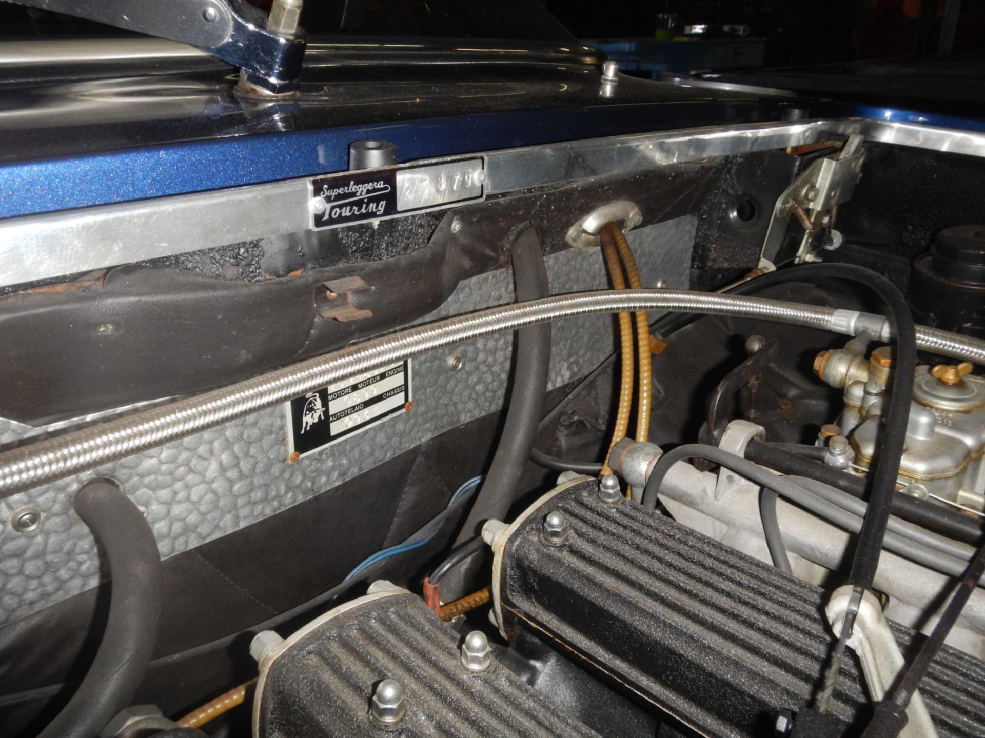 Original Superleggera Touring body plate