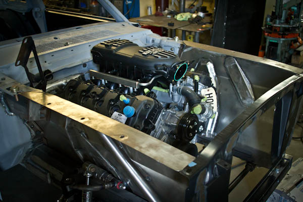Engine bay fabrication