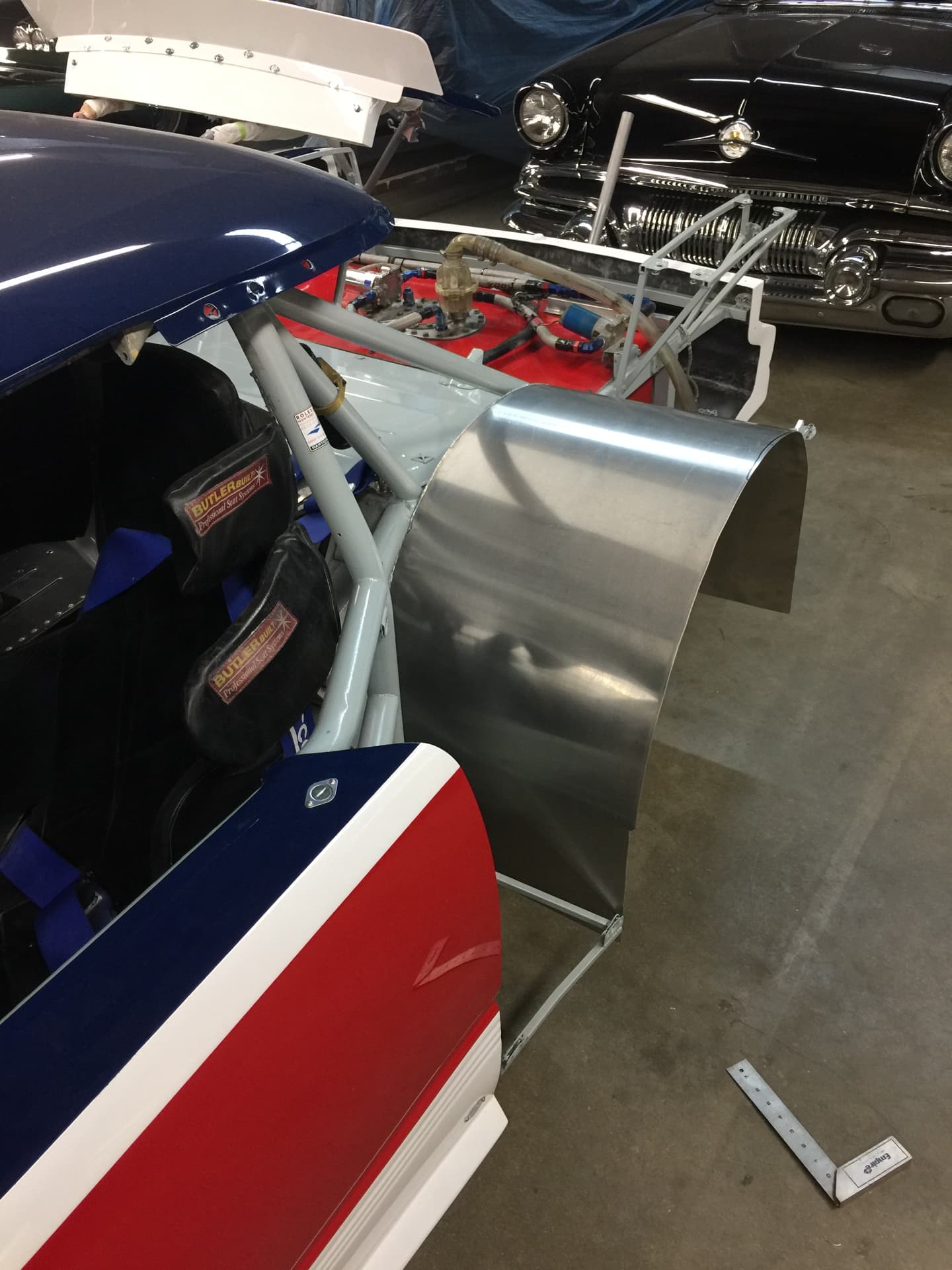 Rear quarter panel fabrication and fitment