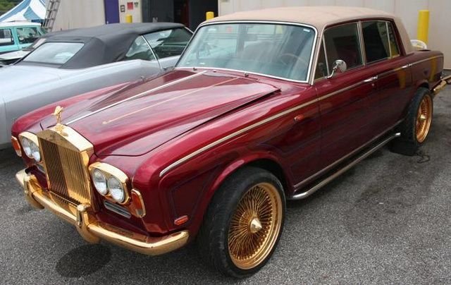 Finished Rolls-Royce front three-quarter view