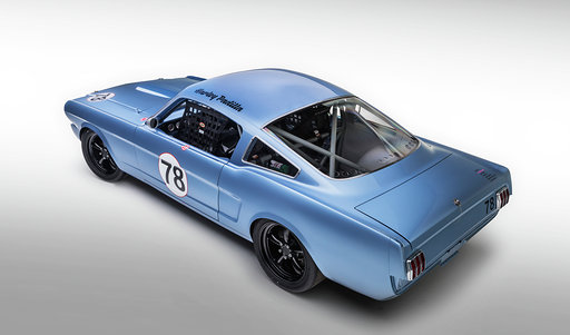 Rear three-quarter — #78 fastback