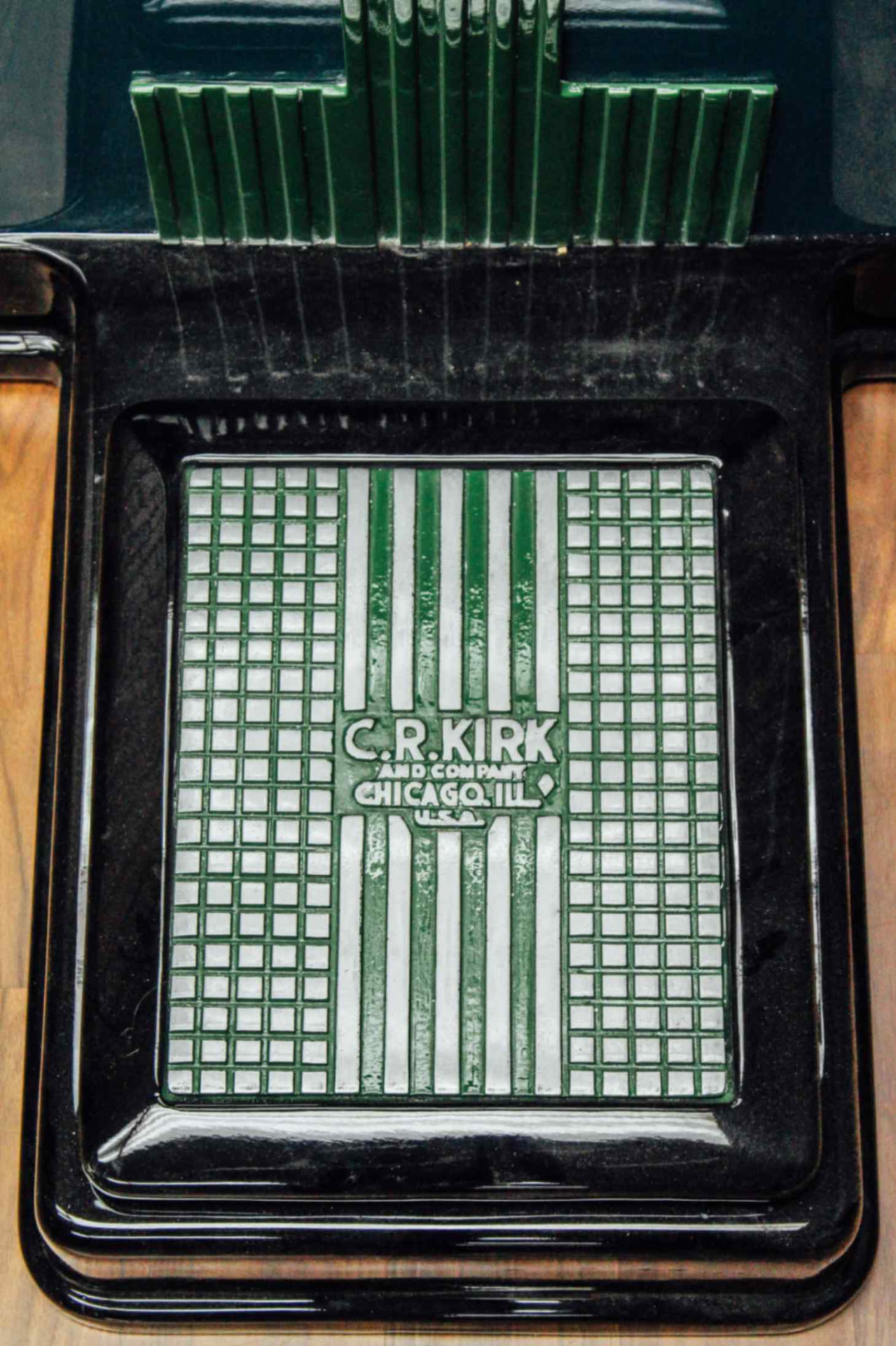 Embossed C.R. Kirk step platform