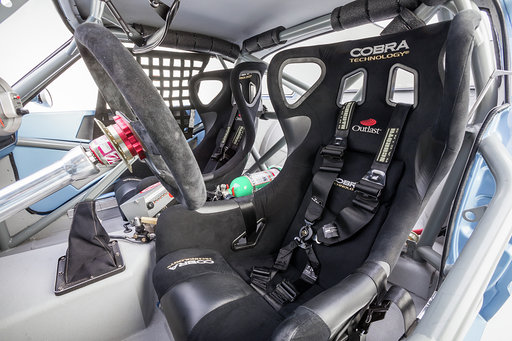 Cobra seats with Outlast harnesses