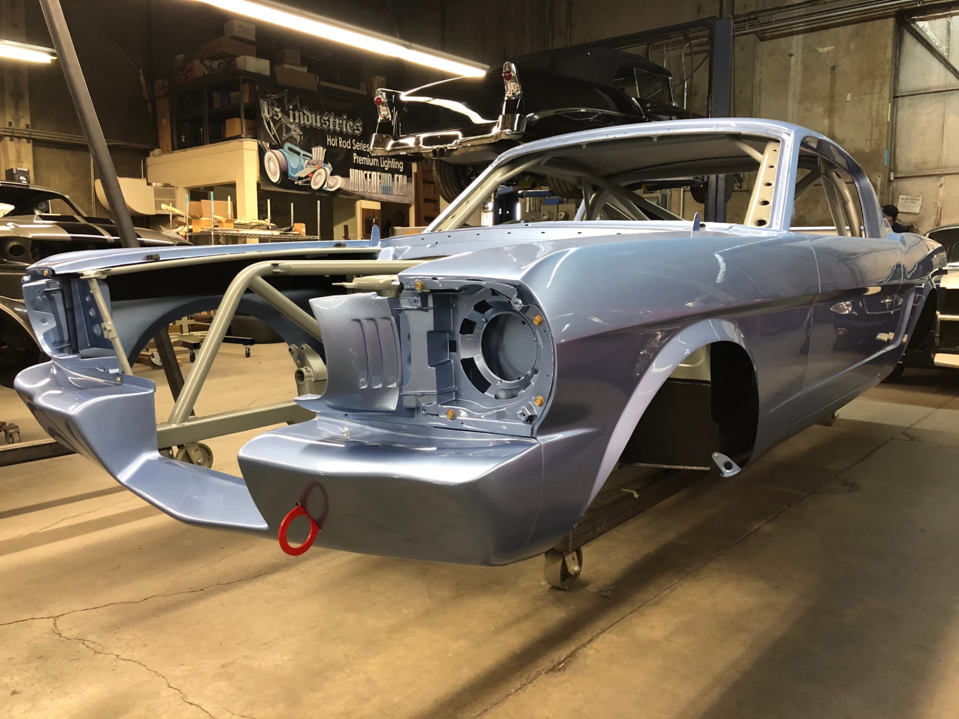 Front clip and valance trial fit