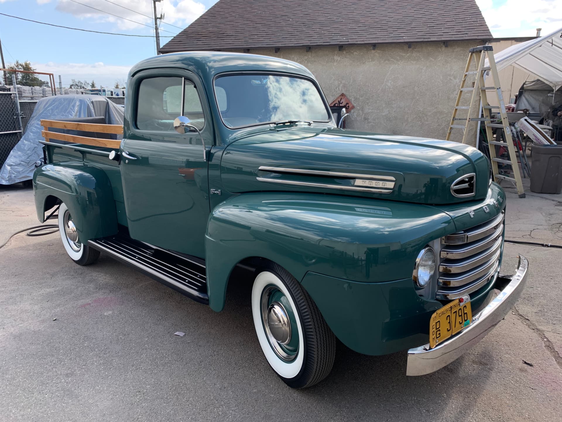 Finished front three-quarter view